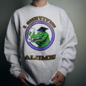 VINTAGE Oversized Crewneck Sweater | Size M
